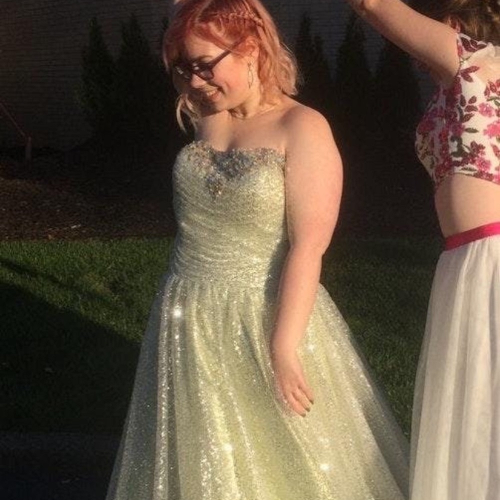 Tony Bowls Le Gala Shimmering Sequin Gown